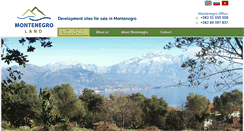 Desktop Screenshot of montenegro-land.com